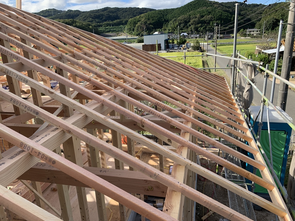 平屋　木まま　新築住宅