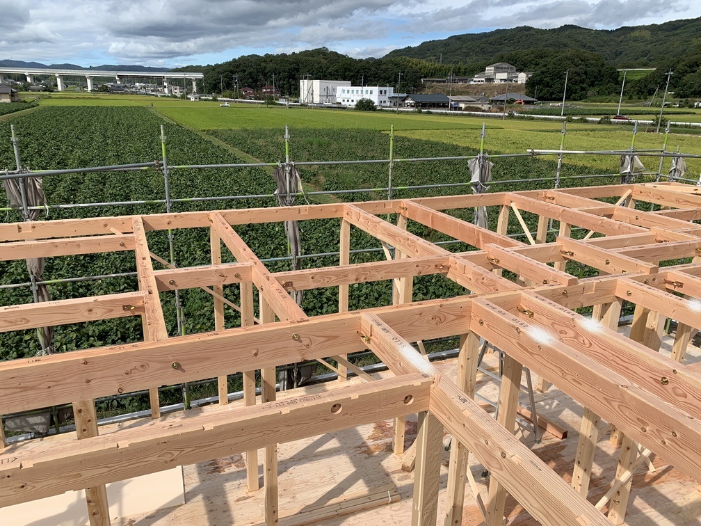 平屋　木まま　新築住宅